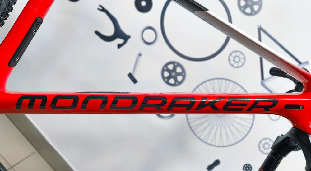 Rower Mondraker Chrono Carbon DC flame red/grey/silver 2025