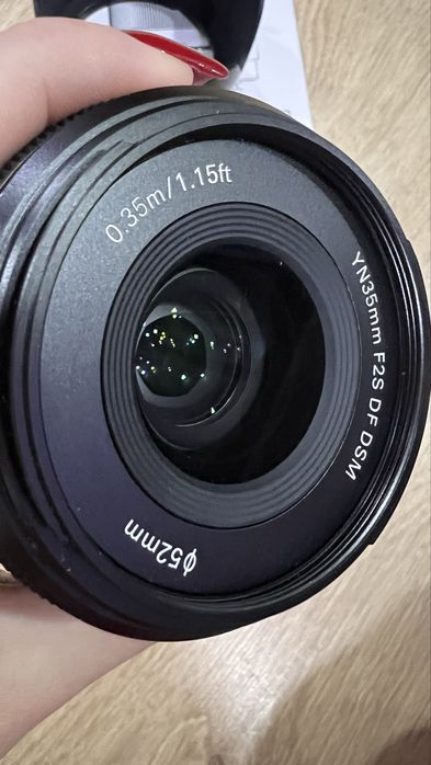 Об'єктив Yongnuo YnLens YN35mm F2S DF DSM (для Sony E/FE — mount- автофокусний)