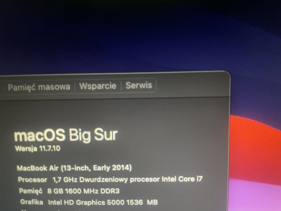MacBook Air  13  256 i7 2014