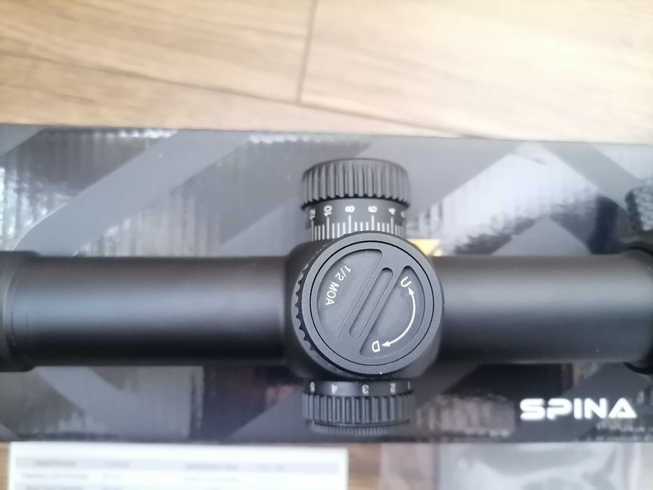 Новий приціл мінік Spina Optics LPVO 1.2-6x24IR. Загонник.