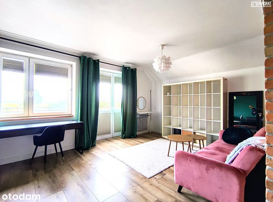 2- pokoje 48.60 m2 + duży balkon. Kalinowszczyzna.