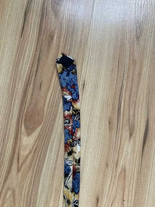 Wzorzysty krawat MYLORD by Kuster 100% jedwab