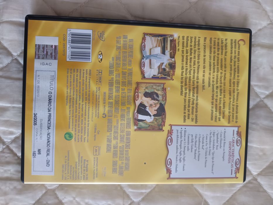 DVD Disney diário da princesa
