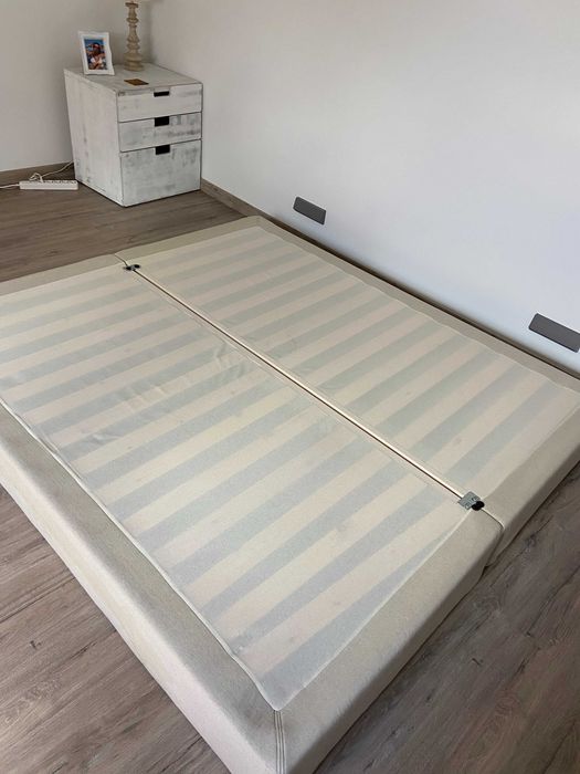 Oportunidade: Sommier 180x200 IKEA, LYNGOR, com respetiva capa