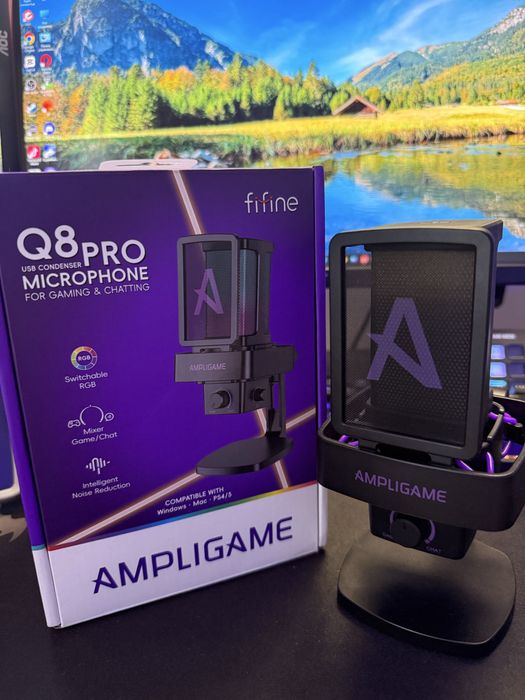 Мікрофон Fifine Q8PRO : стрім, ігри, вокал, запис