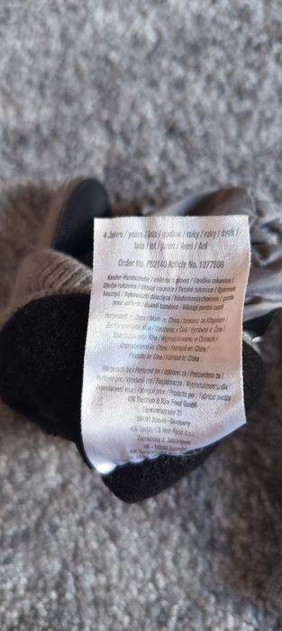 Wodoodporne rękawiczki 4 latka