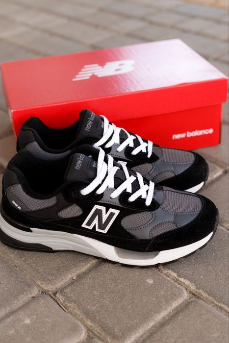 Кросівки Кроссовки New Balance 992 Black Grey Чёрный Серый Чорний Сірий Кросовки демісезон