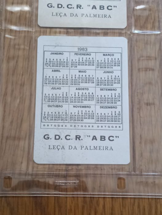 Belíssima coleção de calendários