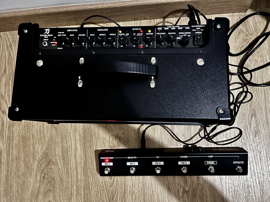 Boss Katana MKII Head + Footswitch GA-FC
