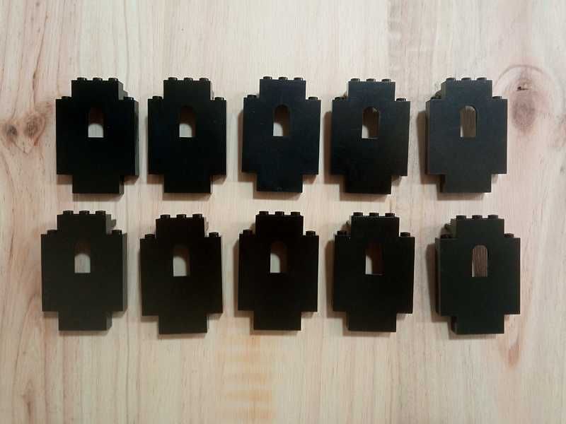 Peças Lego® - Painéis Pretos