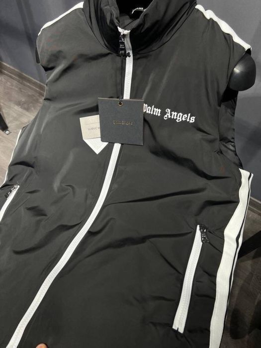 PALM ANGELS мужская брендовая жилетка,безрукавка,жилет