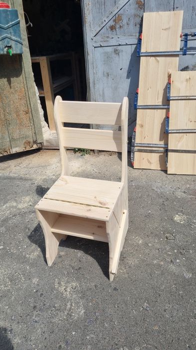 Стул стремянка из дерева