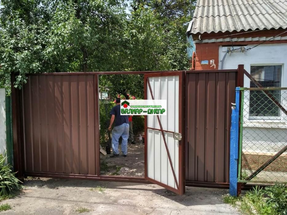 Ворота распашные откатные от производителя