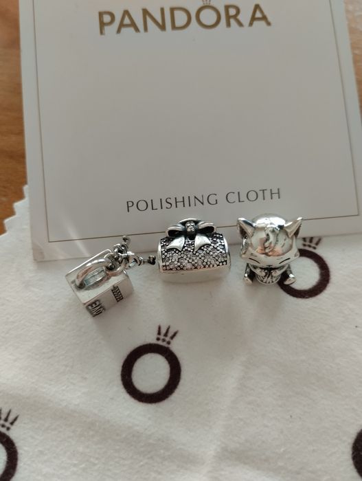 Pandora contas charms prata 925 para pulseira Pandora. Novos