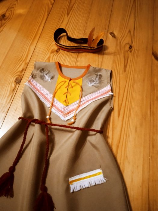 Nowy Strój Indianki 110 Indianka Pocahontas