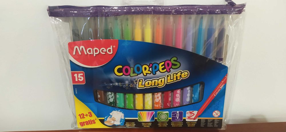 Canetas de feltro da Maped - NOVO