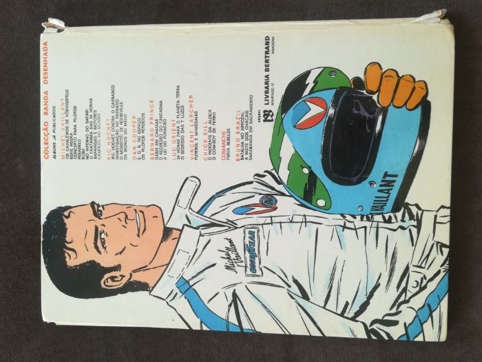 Livro Michel Vaillant-Série Negra (Antigo)