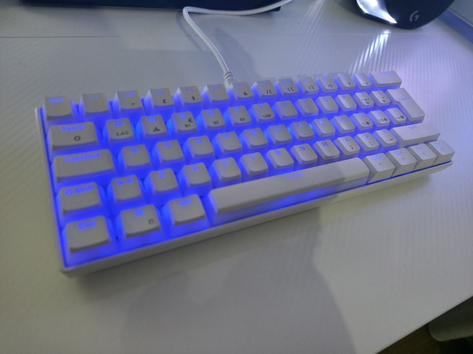 Teclado Mars Gaming MKMINI Branco