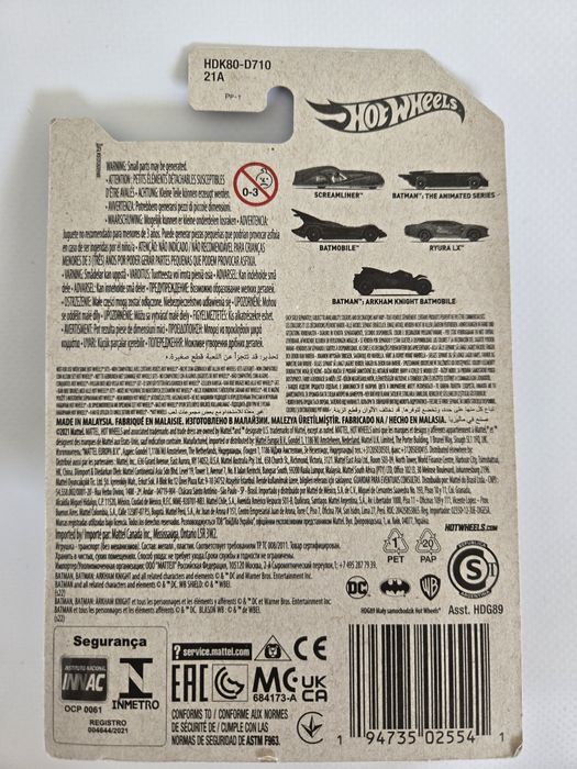 Hotwheels Batman Set  Diecast