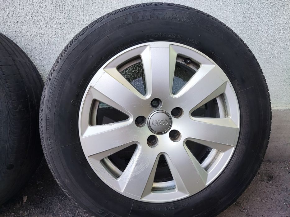 Продам комплект оригінальних дисків від АУДІ А6С6 з резиною