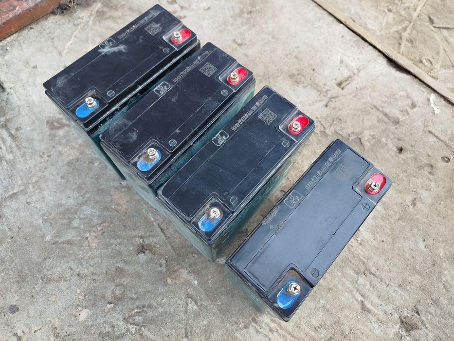 Продам акумулятори TNE12-25 для електро велосипеда Fada Idea (FDEB06LA