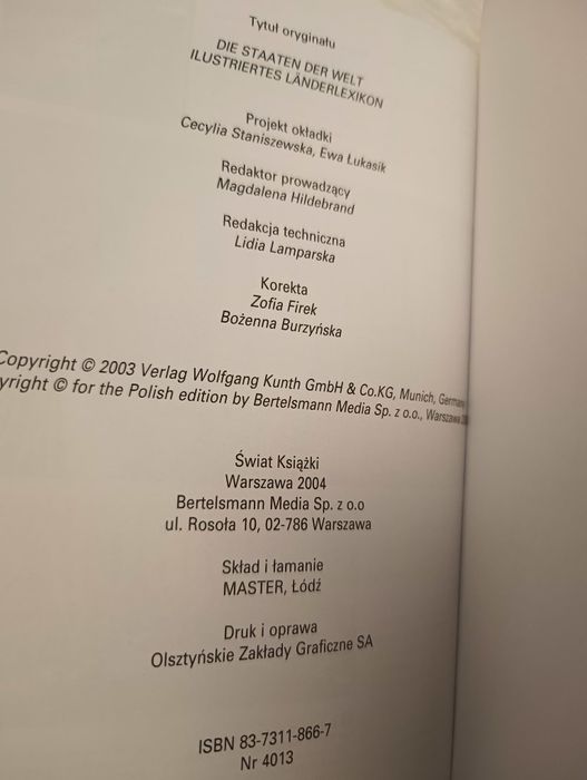Leksykon ilustrowany Państwa Świata