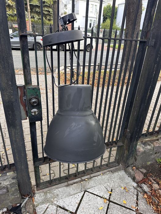 Lampy industrialne, loft