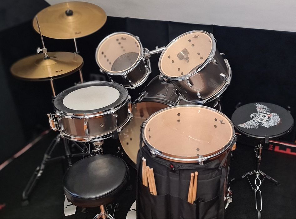 Duży zestaw perkusyjny Pearl roadshow