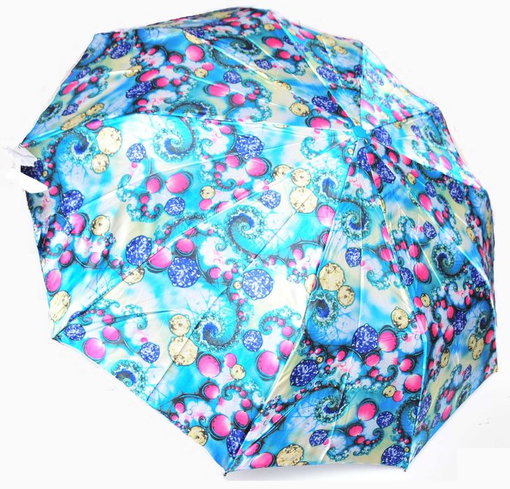 Женские зонты 10 спиц антиветер полуавтомат карбон атлас сатин новые