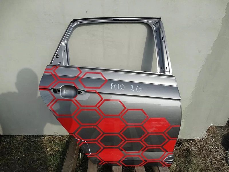 Drzwi prawe tylne VW Polo 2G