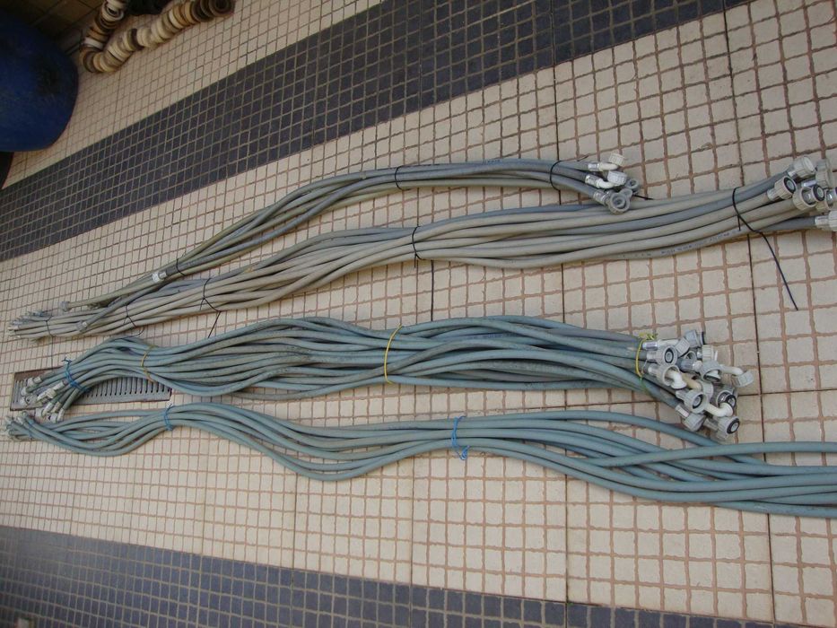 Mangueiras p água p máquinas de lavar e outras c rosca nos dois lados