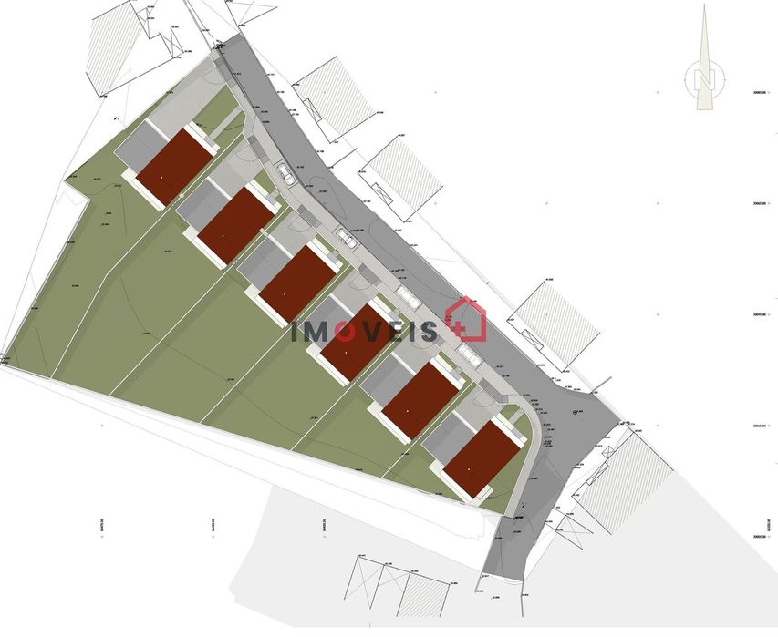 Terreno com Projeto para 6 Moradias - Carvide