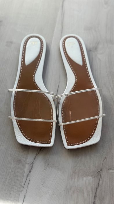 Шльопанці Zara , босоніжки Zara 41