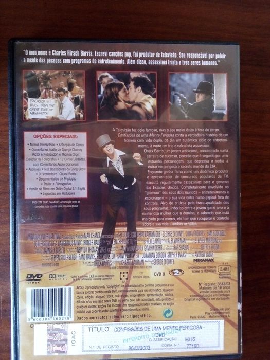 Confissões de uma Mente Perigosa - George Clooney