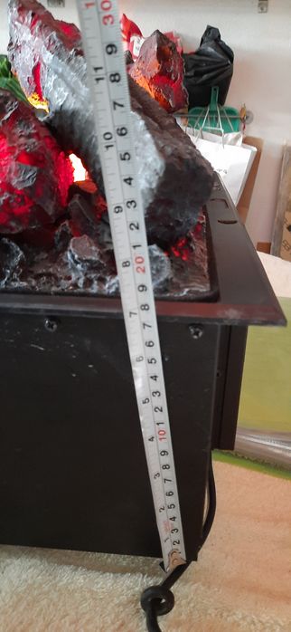 Vendo lareira eléctrica conforme foto efeito decorativo excecional