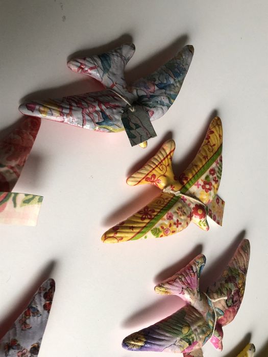 Andorinhas cerâmica