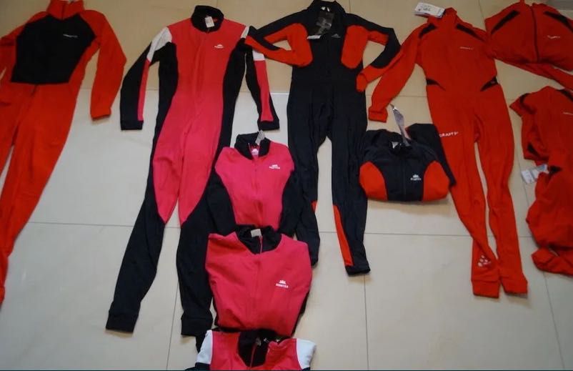 Łyżwiarstwo szybkie kombinezon stroj CRAFT HUNTER lodowisko