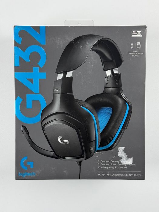 Słuchawki gamingowe Logitech G432 Wired 7.1