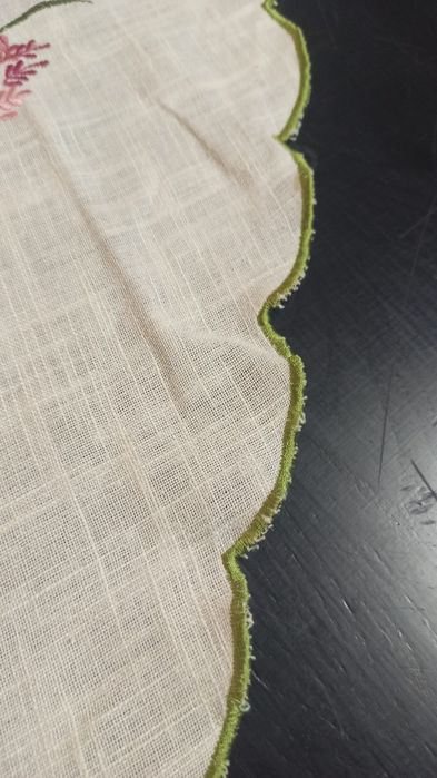 Firana haftowana 87x193cm