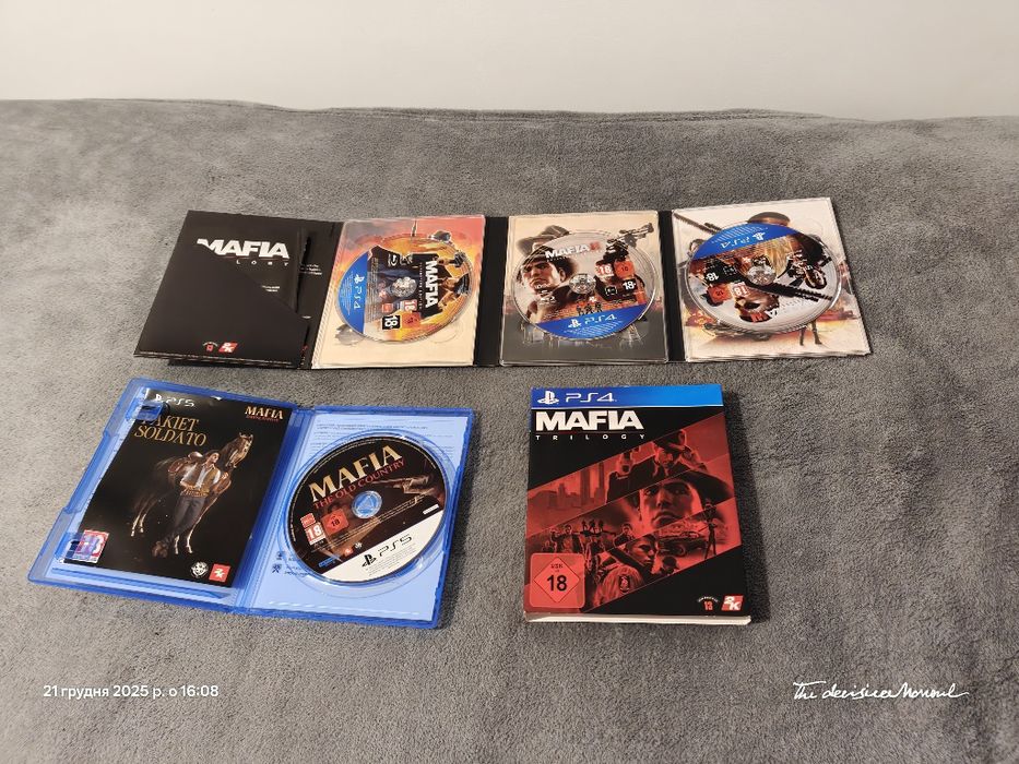 Mafia Trilogy (PS4)- Mafia: The Old Country (PS5)