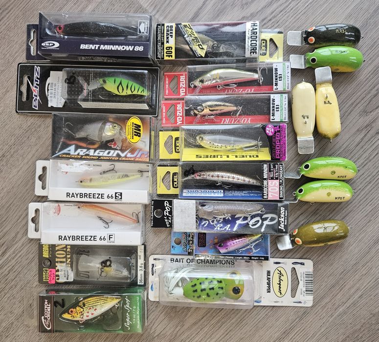 Воблери,блешні.Salmo,Jackall.