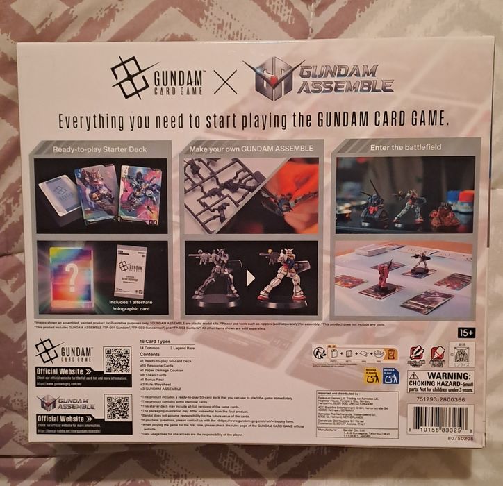 Gundam TCG ST01A - Heroic Beginnings Assemble Set