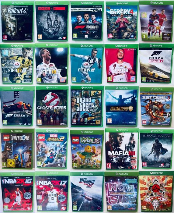 Диски XBOX Series X / XBOX One, XBOX Series X, XBOX One, XBOX One / XBOX 360