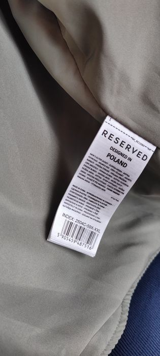 Nowa męska kurtka ze stójką Reserved r. XXL