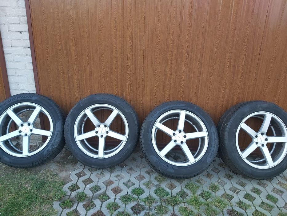 Koła aluminiowe 5x112 z oponami zimowymi 265/50/20