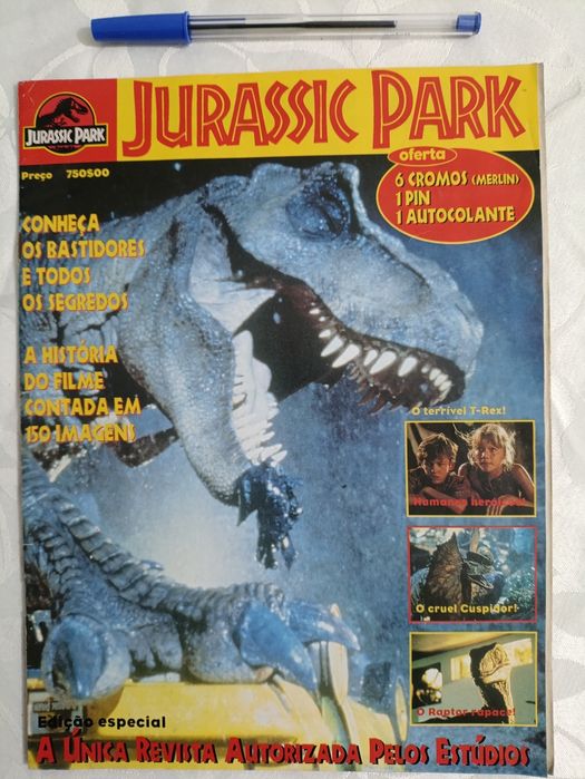 Revista Jurassic Park, edição especial de 1993