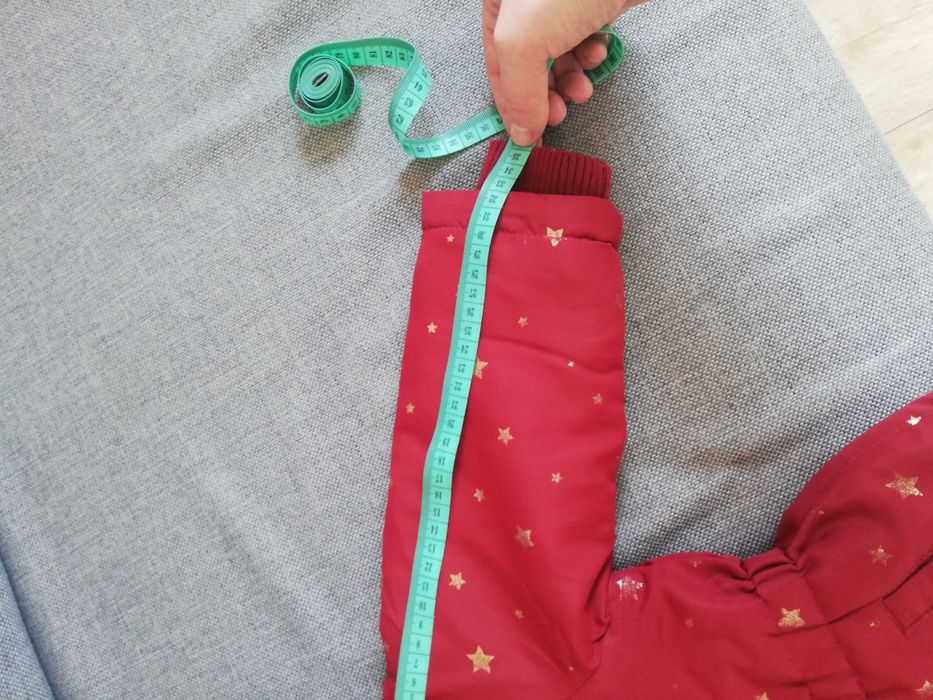 Kurtka zimowa bordowa