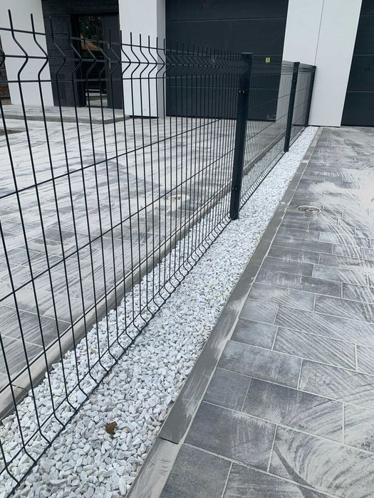 TANIO Ogrodzenia Panelowe Panele 3d Ogrodzenie panelowe KOMPLETNE Płot