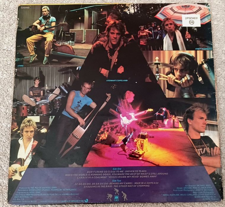 LP Vinil THE POLICE (Gira Discos LP dos THE POLICE)