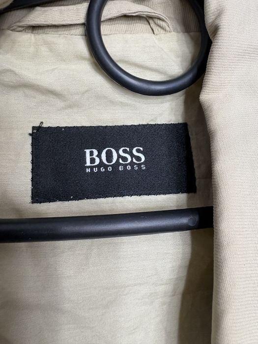 Płaszcz trencz męski Hugo Boss target 48 M/ L vintage retro